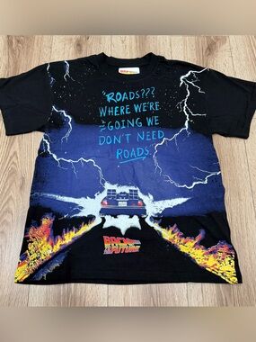 NWT Back To The Future Graphic Tee